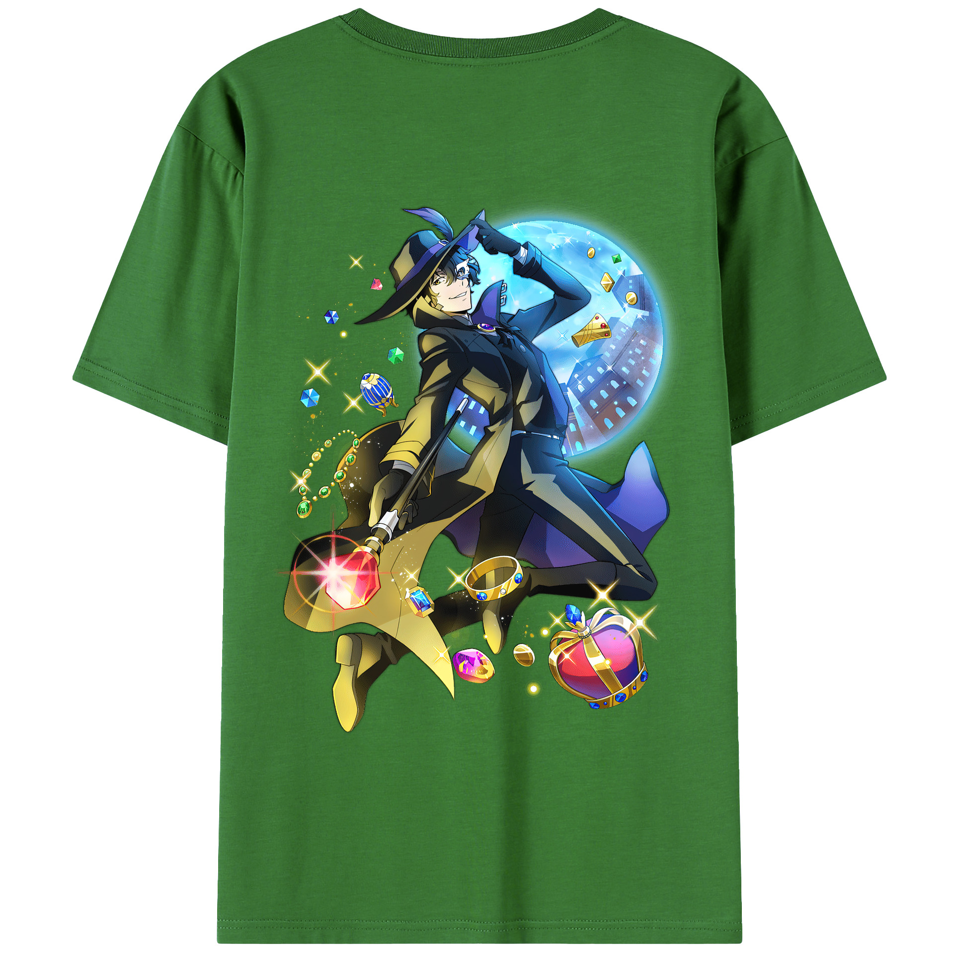 （画像用） 文豪ストレイドッグス Bungo Stray Dogs レディース半袖Tシャツ(バックプリント)